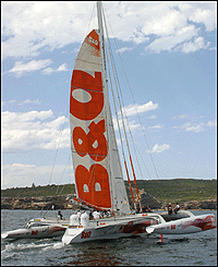 Ellen MacArthur's new trimaran