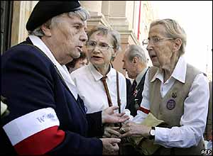 Veterans after mass