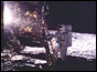 Alan Bean stepping on to the Moon (copyright: Nasa)