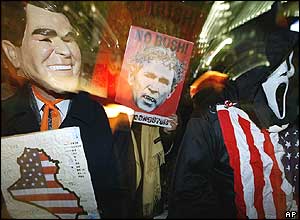 Protest in Tokyo