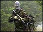 Hooded IRA gunman