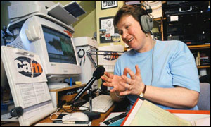 Su Chard (Pictures: Alexander Caminada  01453 758290, Gloucestershire County Council Adult Continuing Education & Training Service)