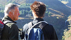 Derek and guide Kerry Rees