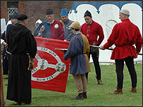 Medieval re-enactments