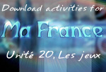Download Ma France Unit 20 suggested activities