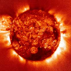 Sun and magnetic field lines