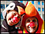 Fundraisers in fancy dress