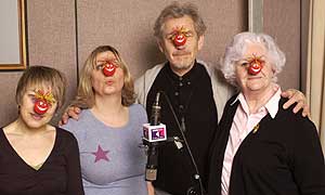 Felicity Finch (Ruth Archer), Victoria Wood, Sir Ian McKellen and Patricia Greene (Jill Archer)