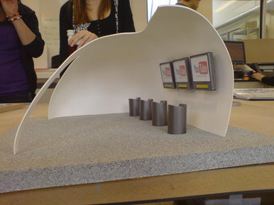 YouTube bus shelter