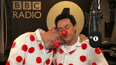 Chris Moyles and Comedy Dave Vitty