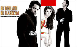 Film poster of Ek Khiladi Ek Haseena