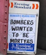London bombings - media coverage 