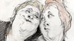 Detail from Elles (1992), a three minute short featuring Toulouse-Lautrec's models