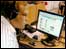 Web user surfing the net