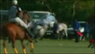Príncipe Harry em partida de polo em Barbados