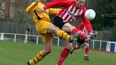 Football tackle...