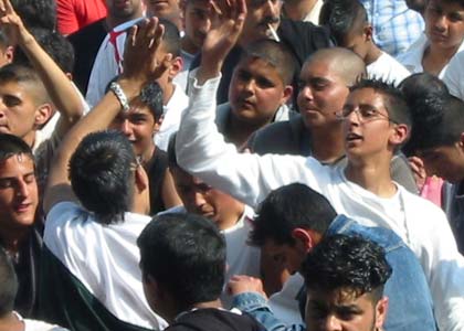 Bradford mela crowd