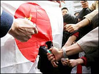 chinese protest