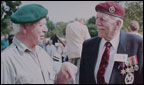 Bill Millian and Peter Boyle (right)