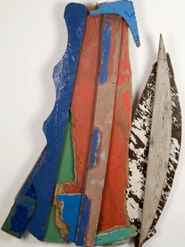 Fisherman by Margaret Mellis - Image courtesy of the Sainsbury Centre for Visual Arts University of East Anglia.