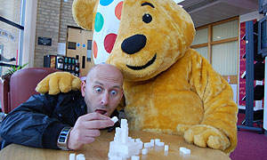 Jon Cuthill and Pudsey