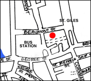 Map of Oxford 