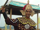 Chris in costume