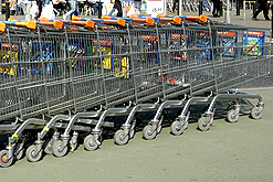 shopping trollys