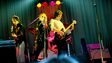Sex Pistols onstage in Caerphilly. Photo: Dave Smitham