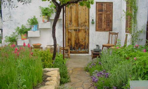 Lebanese Courtyard