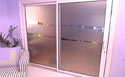Glass doors