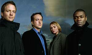 Rupert Penry-Jones, Matthew Macfadyen, Keeley Hawes and David Oyelowo in Spooks 