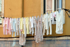 Washing line