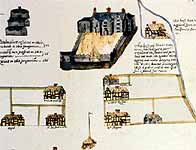 Image of Thomas Raven's map of the Drapers' Company lands