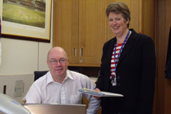Alistair and Eve Burt