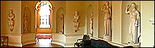 The Statue Gallery at Holkham Hall