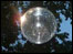 A mirror ball at the Big Chill Festival