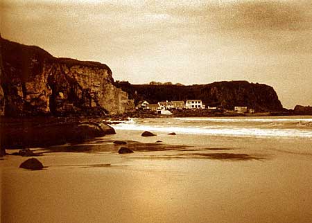 Portbraddan, seen from Whitepark Bay