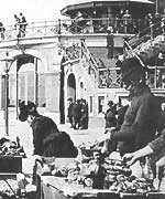 Fish stalls