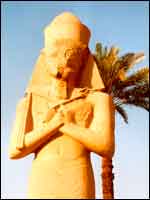 statue at Karnak