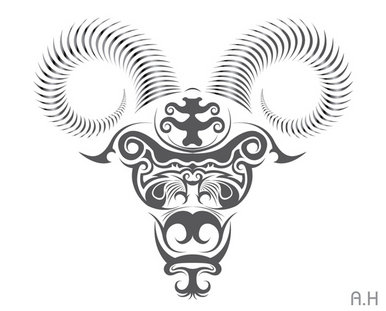 Ox horns