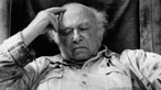 Black and white photograph of Josef Herman © Bernard Mitchell
