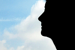 Image: Woman's profile
