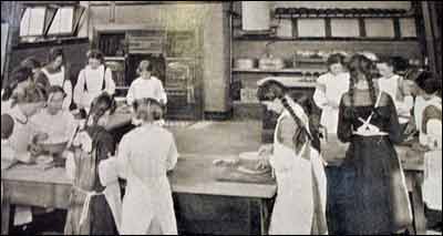 Children cooking