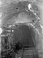 Pumping concrete into a void