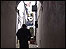 A dark alley. 