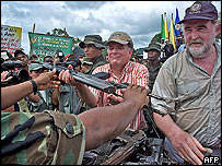 combatentes da AUC