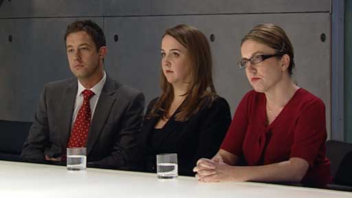 Boardroom scene