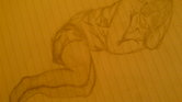 Doodle of girl...
