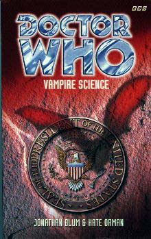 enlarged book cover of vampirescience